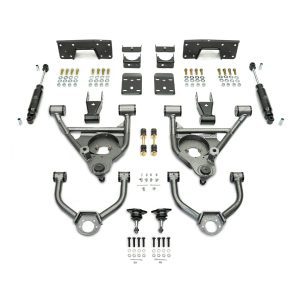 1999-2006 (2007 CLASSIC) GM 2WD 5/7 LOWERING KIT W/ BOLT ON C-NOTCH