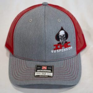 IHC SUSPENSION CAP- RICHARDSON 112 (GREY/RED)